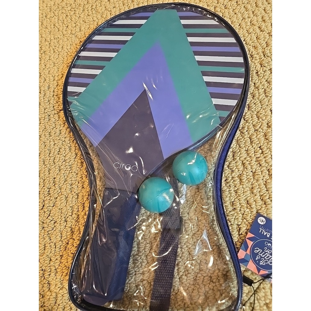 Ciroa paddle ball 2 Racquets & Carrying Case - Picture 5 of 5